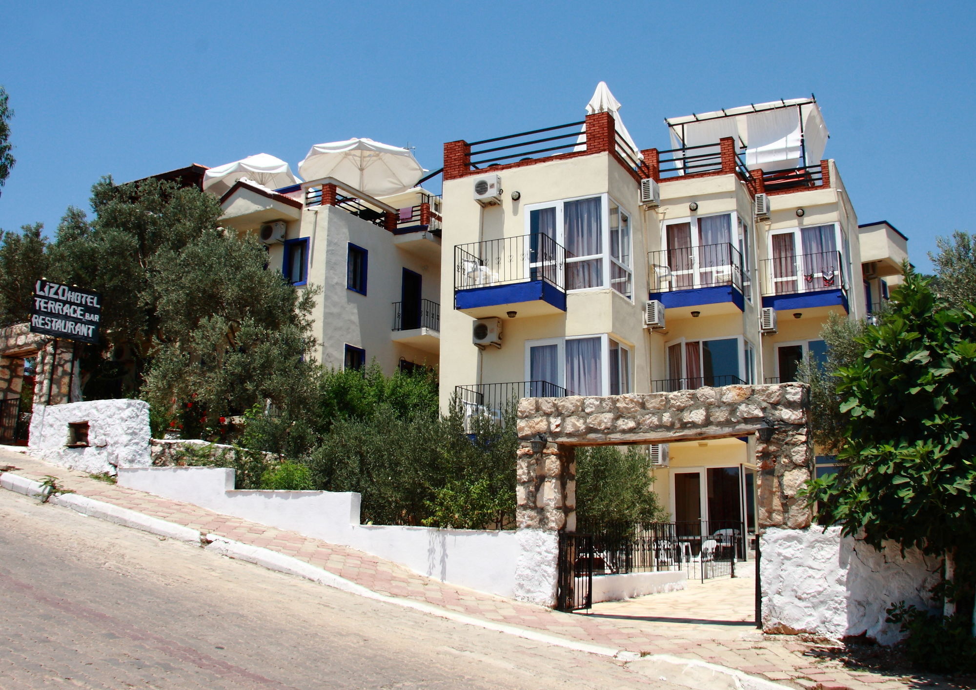 Lizo Hotel Kalkan Bagian luar foto